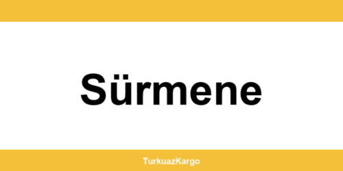 MNG Kargo Sürmene şubeleri ve iletişim bilgileri