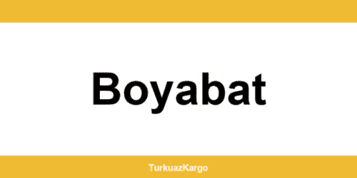 MNG Kargo Boyabat şubeleri ve iletişim bilgileri