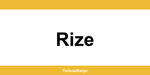 MNG Kargo Rize şubeleri ve iletişim bilgileri