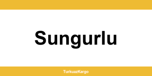 MNG Kargo Sungurlu şubeleri ve iletişim bilgileri