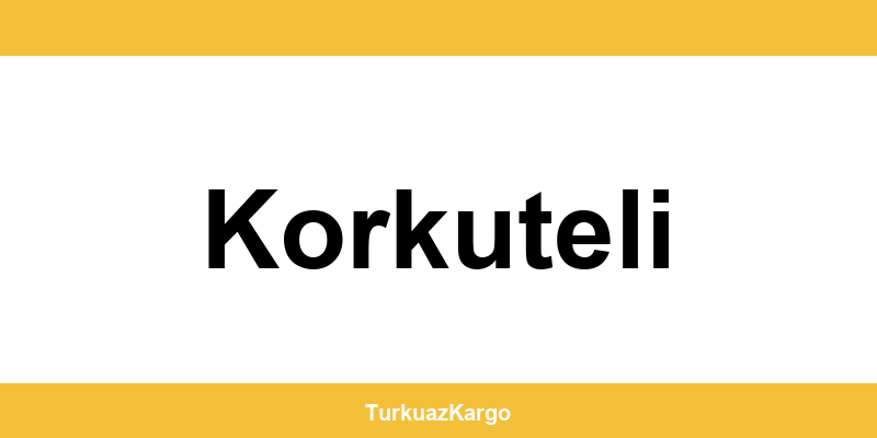 MNG Kargo Korkuteli şubeleri ve iletişim bilgileri